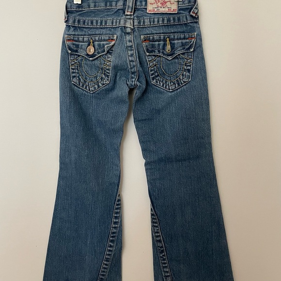 Vintage True Religion Girls flared Jeans - Picture 3 of 10